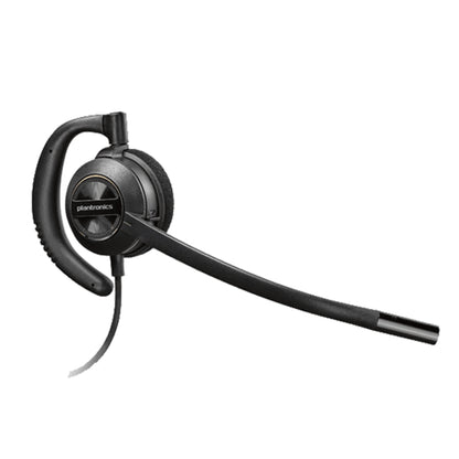 Poly Plantronics - Encore Pro HW540 88828-01 Convertible Headet - Wired Convertible (3 wearing styles) Headset with Boom Mic