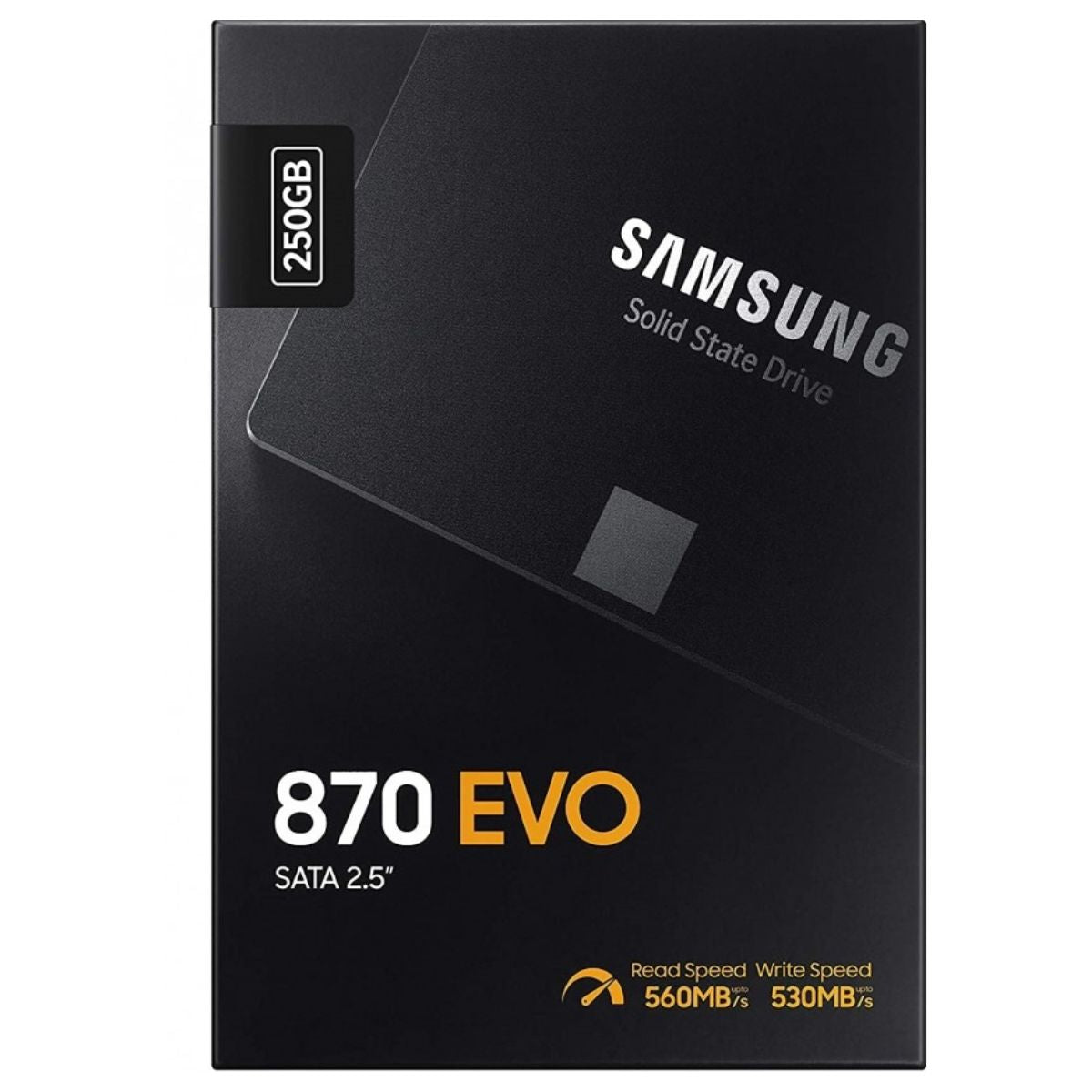 Samsung 870 EVO SATA III Internal SSD – Up to 4TB, 2.5" SSD, 560MB/s Read, 530MB/s Write