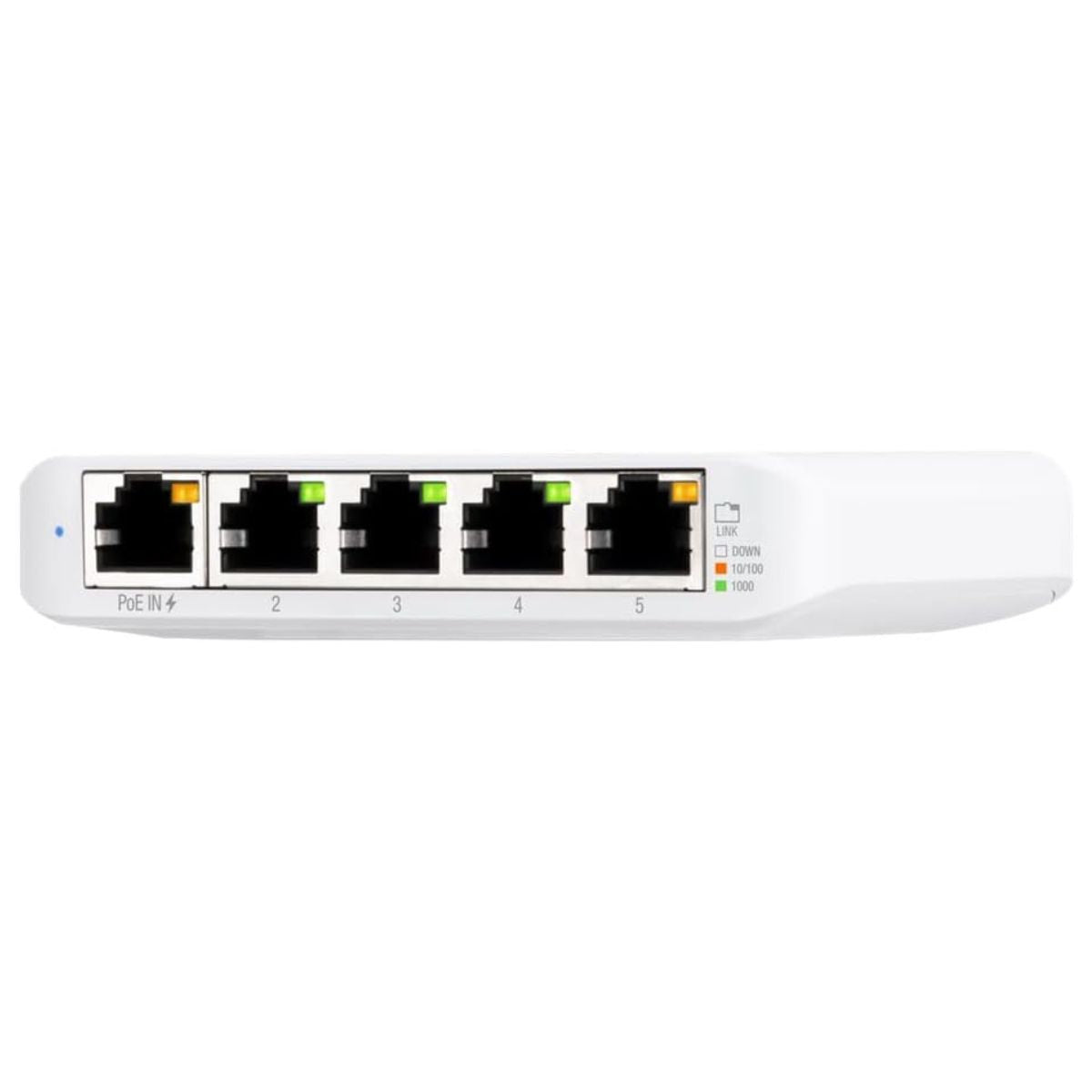 Ubiquiti UniFi USW-Flex-Mini 5-Port Gigabit Managed Switch with USB-C Power Adapter