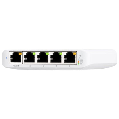 Ubiquiti UniFi USW-Flex-Mini 5-Port Gigabit Managed Switch with USB-C Power Adapter