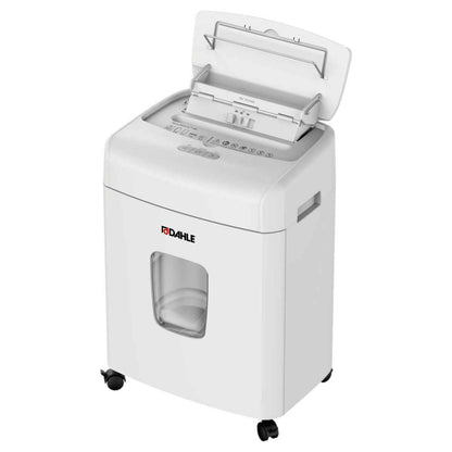 Dahle ShredMATIC 90 Auto Feed Shredder – 90 Sheet Automatic Feeder, P-4 Cross Cut Security, Oil-Free Operation