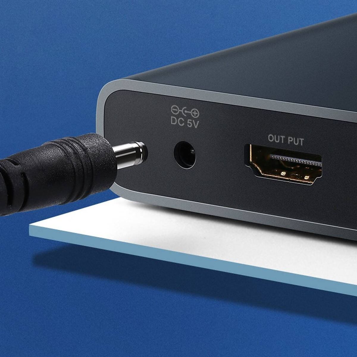 UGREEN CM201 4-in-1 HDMI Splitter Quad Multi-Viewer Switch | 1080P @ 60Hz | HDCP 1.2 | Black | 50745