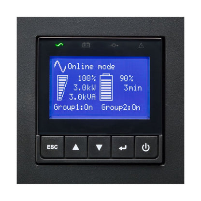 Eaton 9PX3000IRT3U – 3000 VA / 3000 W Online Rack/Tower UPS (3U)