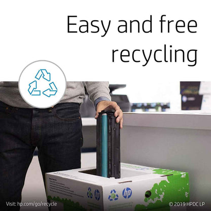 HP 415A Black Original LaserJet Toner Cartridge (W2030A) — Black, Approx. 2,400 Pages