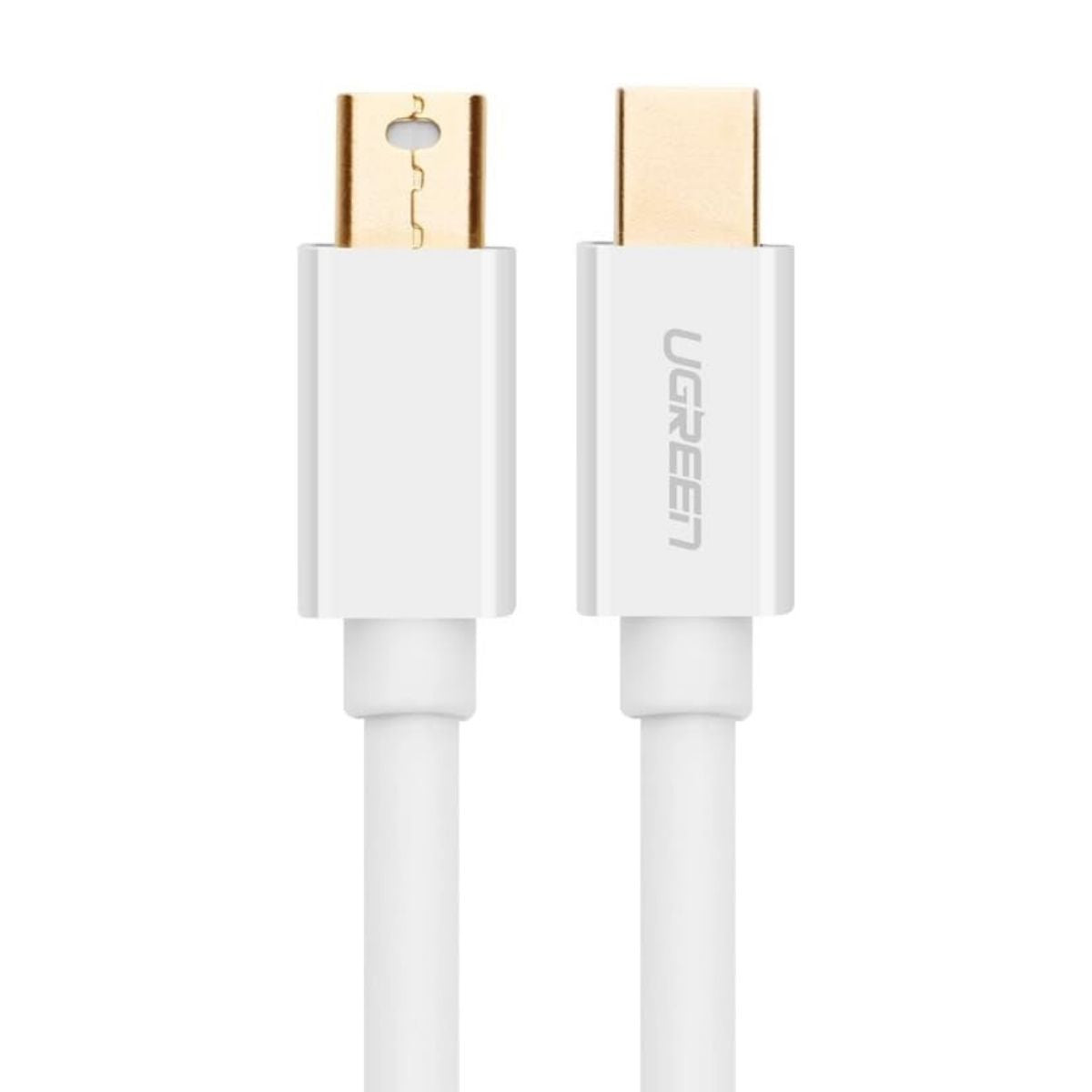 UGREEN Mini DisplayPort Male to Male Cable 2m | High-Speed Digital Audio &amp; Video Cable | White