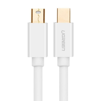 UGREEN Mini DisplayPort Male to Male Cable 2m | High-Speed Digital Audio &amp; Video Cable | White