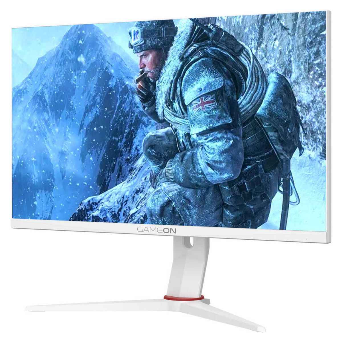 GAMEON GOA24FHD360IPS Artic Pro Series 24" FHD Gaming Monitor, Fast IPS Panel, 360Hz Refresh Rate, 0.5ms MPRT, FreeSync/Adaptive-Sync/G-Sync Compatible, HDMI 2.1 / DP, PS5 - White | GOA24FHD360IPS