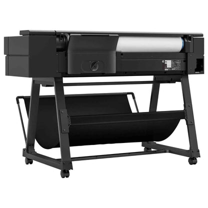 HP DesignJet T850 36-in Thermal Inkjet Printer, 25 Sec/Page on A1, 6 pl (C,M,Y) & 12.6 pl (mK) Ink Drop, Up to 2400 x 1200 Optimized DPI Resolution, 5504 Total Print Head Nozzles, Black | 2Y9H0A