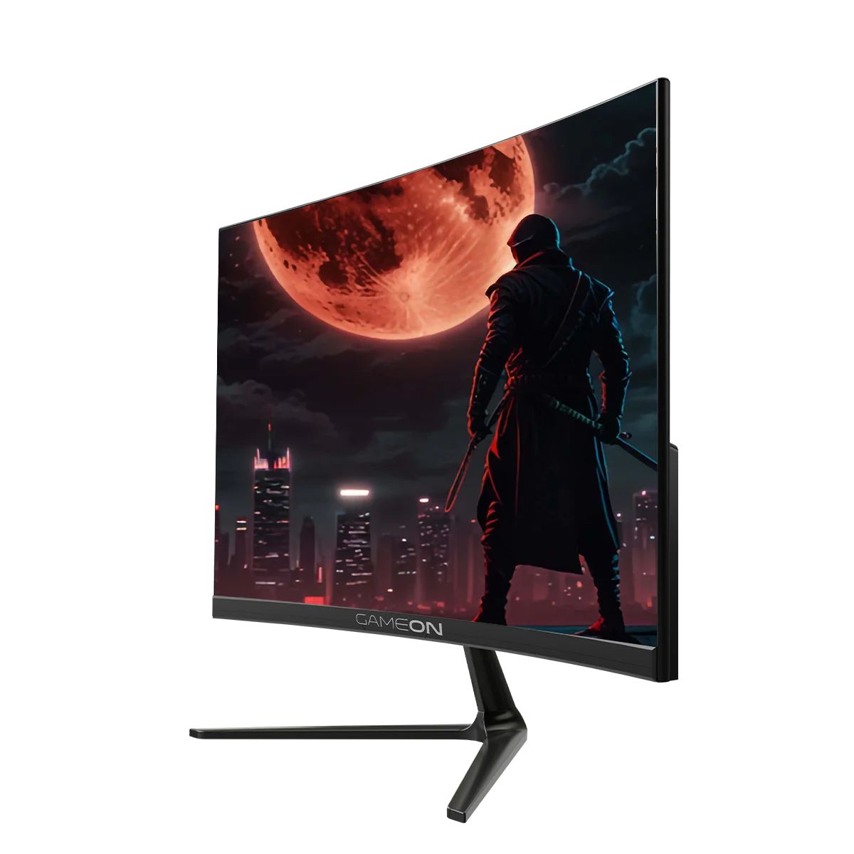 GAMEON GOC24F180VA Pro Series 24" FHD, 180Hz, MPRT 0.5ms, HDMI 2.1, VA Panel Curved Gaming Monitor 3000R 16:9 (Supports PS5) - Black