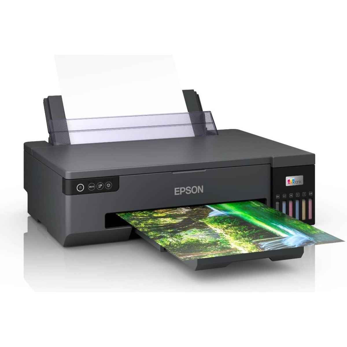 Epson EcoTank L18050 Ink Printer, 6 Color Dye Based Inks, A3+ Borderless Photo Printing, Print Speed Appx 27 sec* (4R) / 65 sec* (A4), CD/DVD/PVC/ID Card Printing, WiFi Direct, Black | C11CK38403DA