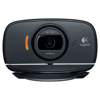 Logitech C525 HD Webcam | 720p HD Video | Autofocus | 360° Swivel Design | Fold-and-Go | 960-001064