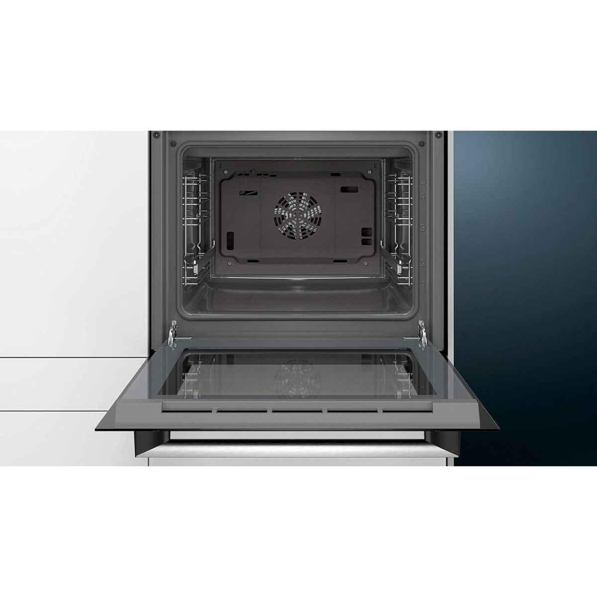 Siemens HB134JES0M Built-In Electric Oven – 60cm, 66 Liters, Fan Oven, German Engineering