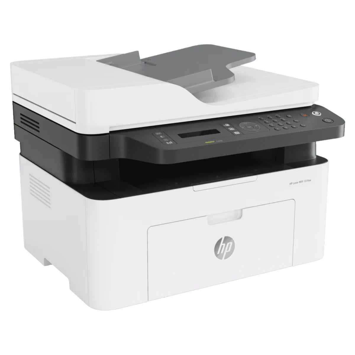 HP MFP 137fnw Multifunction Laser Printer, Print/Copy/Scan, 20ppm Printing Speed, Ethernet Interface, 150 Sheets Input Capacity, ‎128MB RAM Size, White | ‎4ZB84A