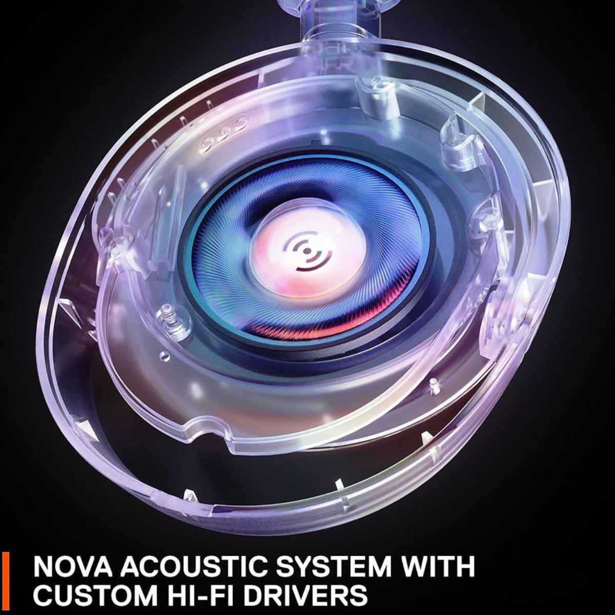 SteelSeries Arctis Nova 7P Wireless Multi-System Gaming & Mobile Headset, Nova Acoustic System, 2.4GHz & Simultaneous Bluetooth, 38Hr Battery, ClearCast Gen2 Mic, PlayStation, PC, White | 61561