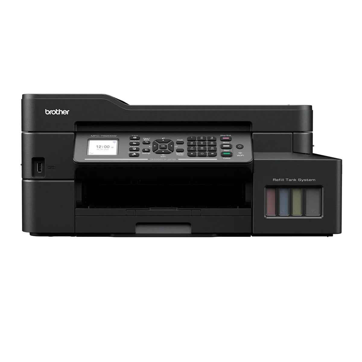 Brother MFC-T920DW Wireless All In One Ink Tank Printer, Automatic 2-Sided Features, Mobile & Cloud Print And Scan, Network Connectivity, High Yield Ink Bottles- MFC-T920DW