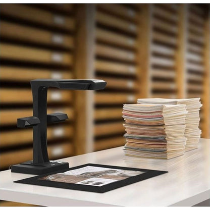 CZUR ET16 Plus Advanced Book & Document Scanner, 2nd Gen Auto-Flatten, Deskew Tech, 16MP Sony Camera, Capture A3, 186 languages OCR, Convertable PDF/Searchable PDF/Word/TIFF/Excel | CZUR ET16 Plus