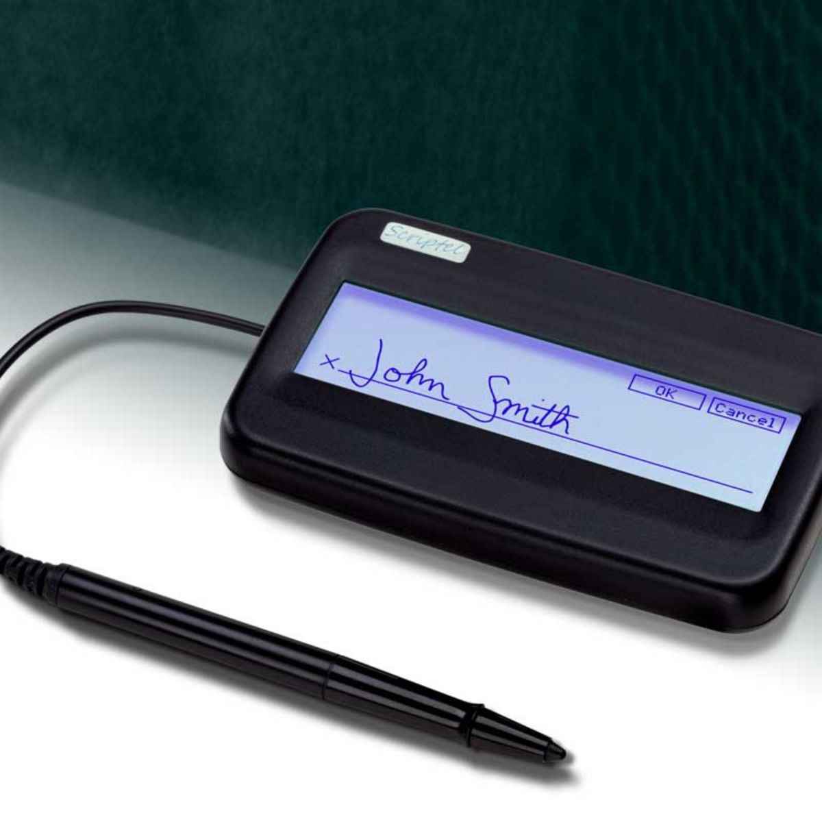 Scriptel ST1550-6FT ProScript Compact LCD Signature Capture Pad – 1x5 ...