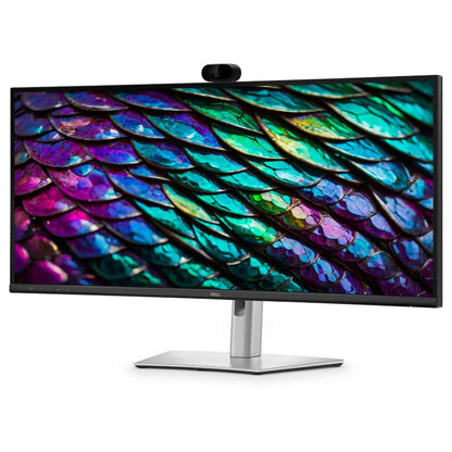 Dell Pro P3426WEB 34" Curved USB-C Hub Conferencing Monitor, WQHD IPS Display, 120Hz Refresh Rate, Built-in 4K HDR Webcam, USB-C Hub with 90W Power Delivery, RJ45 Ethernet | P3426WEB