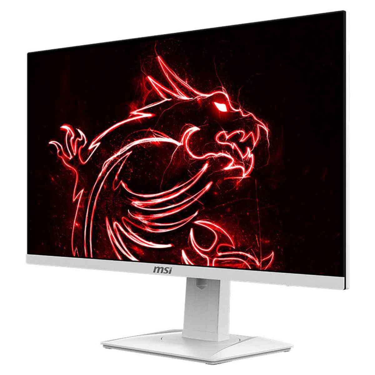MSI Flat Gaming Monitor, 27" WQHD Rapid IPS Display, 170Hz Refresh Rate, 1ms Response Time, G-Sync & AMD FreeSync Premium Compatible, White