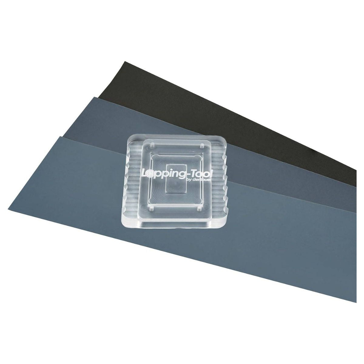 Thermal Grizzly Lapping Tool for Intel 12th Gen CPU Contact Frame | Acrylic Glass | 400 / 1200 / 2500 Grit Sanding Paper | TG-ILT-12G