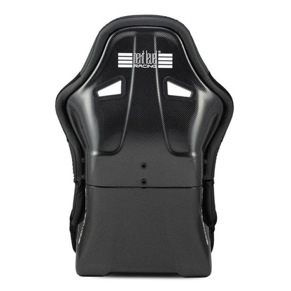 Next Level Racing Elite ES2 Sim Racing Seat | Premium Suede Finish | Ergonomic Bucket Design | PU Molded Foam | Integrated Leg &amp; Lumbar Support | FIA Licensed | Black | NLR-E060
