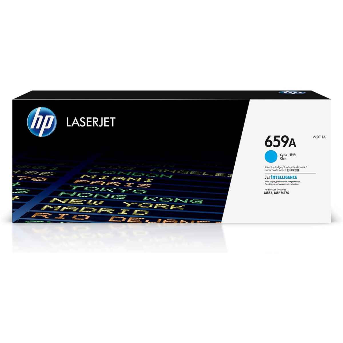 HP 659A Original LaserJet Toner Cartridges | Black, Cyan, Magenta & Yellow | Genuine HP Toner for Enterprise Color Printing