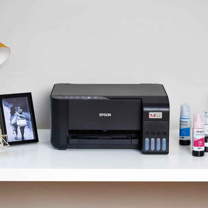 Epson EcoTank L3252 Home Ink Tank Multifunction Printer, A4, Color, 3-in-1 Printer with Wifi And Smartpanel App Connectivity | C11CJ67424