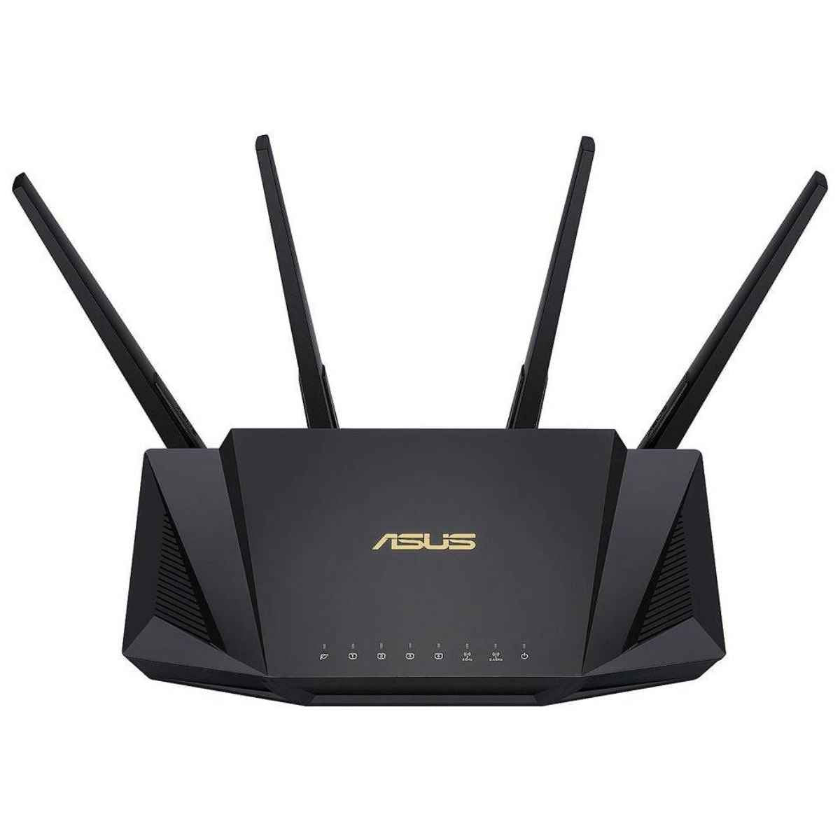 Asus RT-AX58U V2 AX3000 Dual Band Mesh WiFi 6 Gigabit Router, Up to 2402 Mbps Data Rate, Mobile Tethering, MU-MIMO & OFDMA Technology, Parental Control, Adaptive QoS, Black | 90IG06Q0-MU9B00