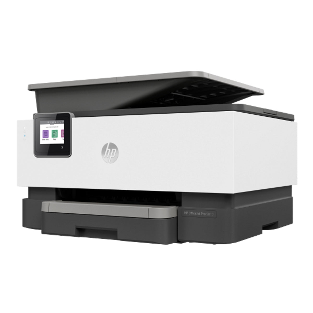 HP OfficeJet Pro 9010 All-in-One Wireless Printer, Print, Copy, Scan, Fax, Print Speed Up to 22 ppm, 1200 x 1200 Rendered DPI, 35 Sheets ADF, Built-in WiFi, 1 USB 2.0; 1 Host USB; 1 Ethernet | 3UK83B