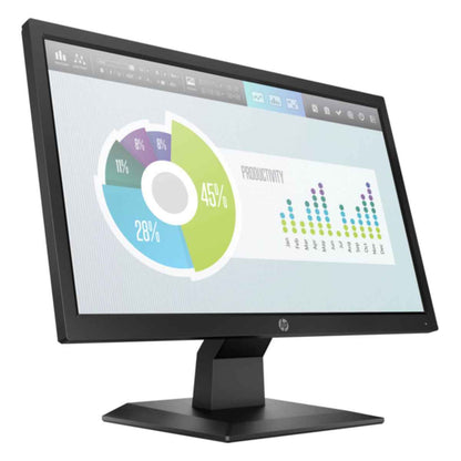 HP P204v Business Monitor – 19.5″ HD+ Anti-Glare Display, 5ms Response Time, HDMI &amp; VGA | 5RD66AS#ABV