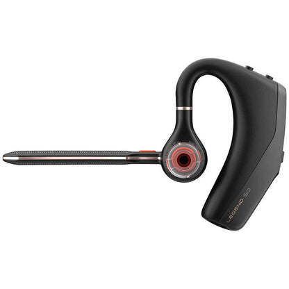 HP Poly Voyager Legend 50-M Headset UC Headset, NoiseBlockAI, 4 Mic Array, WindSmart Tech, 20.5g Lightweight, 3 Ear Tips, Charging Case, BT700 Adapter, USB-C, All-Day Comfort