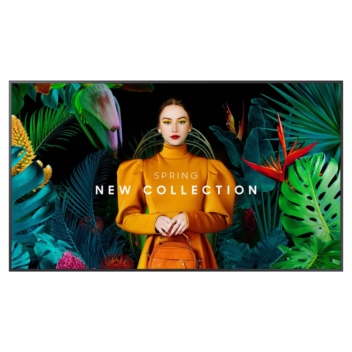 Samsung QHC Series Digital Signage, 65" VA Display, 4K UHD Resolution, Quantum Processor Lite 4K, 24 / 7 Operation Hour, Temperature Sensor, Ambient Sensor, Black | LH65QHCEBGCXUE