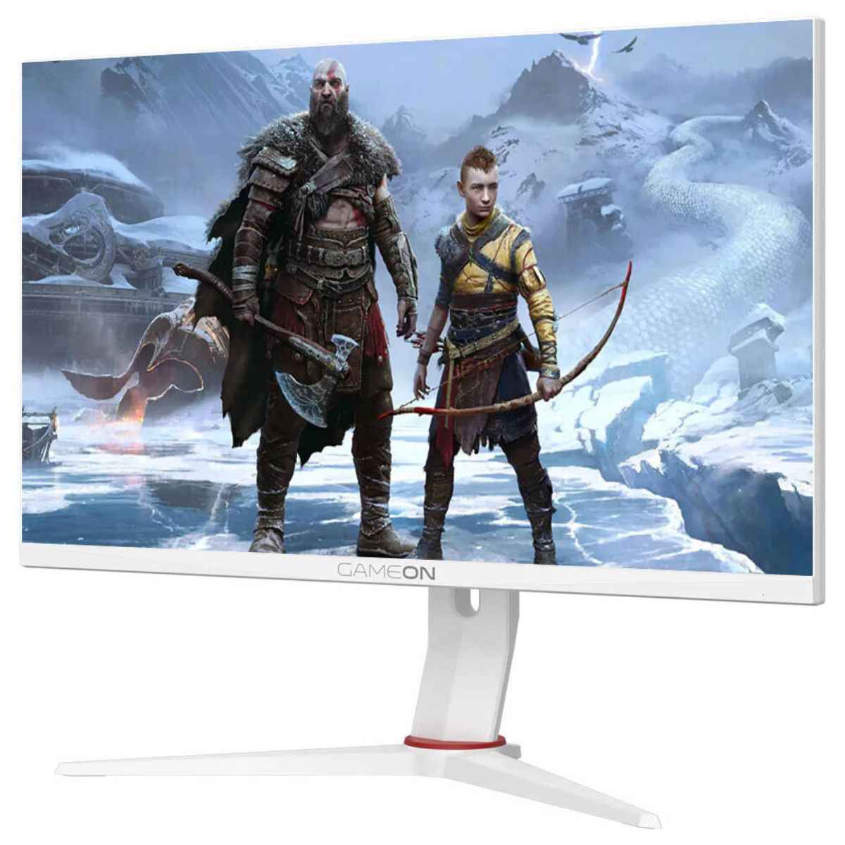 GAMEON GOA27FHD180IPS Artic Pro Series 27" FHD, 180Hz, MPRT 0.5ms, Fast IPS Gaming Monitor (Supports PS5) - White