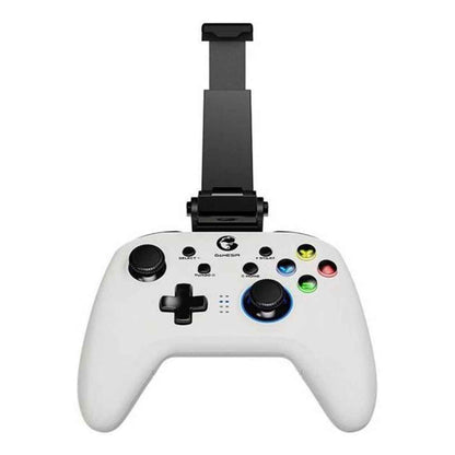 GameSir T4 Pro Wireless Game Controller Dual Shock, USB & Bluetooth, LED Backlight, Multi-Platform Gamepad (White) | T4PROW