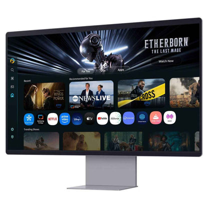 Samsung Odyssey G7 (G70D) Gaming Monitor, 32" IPS Display, 4K UHD Resolution, 144Hz Refresh Rate, 1ms (GtG) Response Time, AMD FreeSync Premium Technology, 1B Color Support, Black