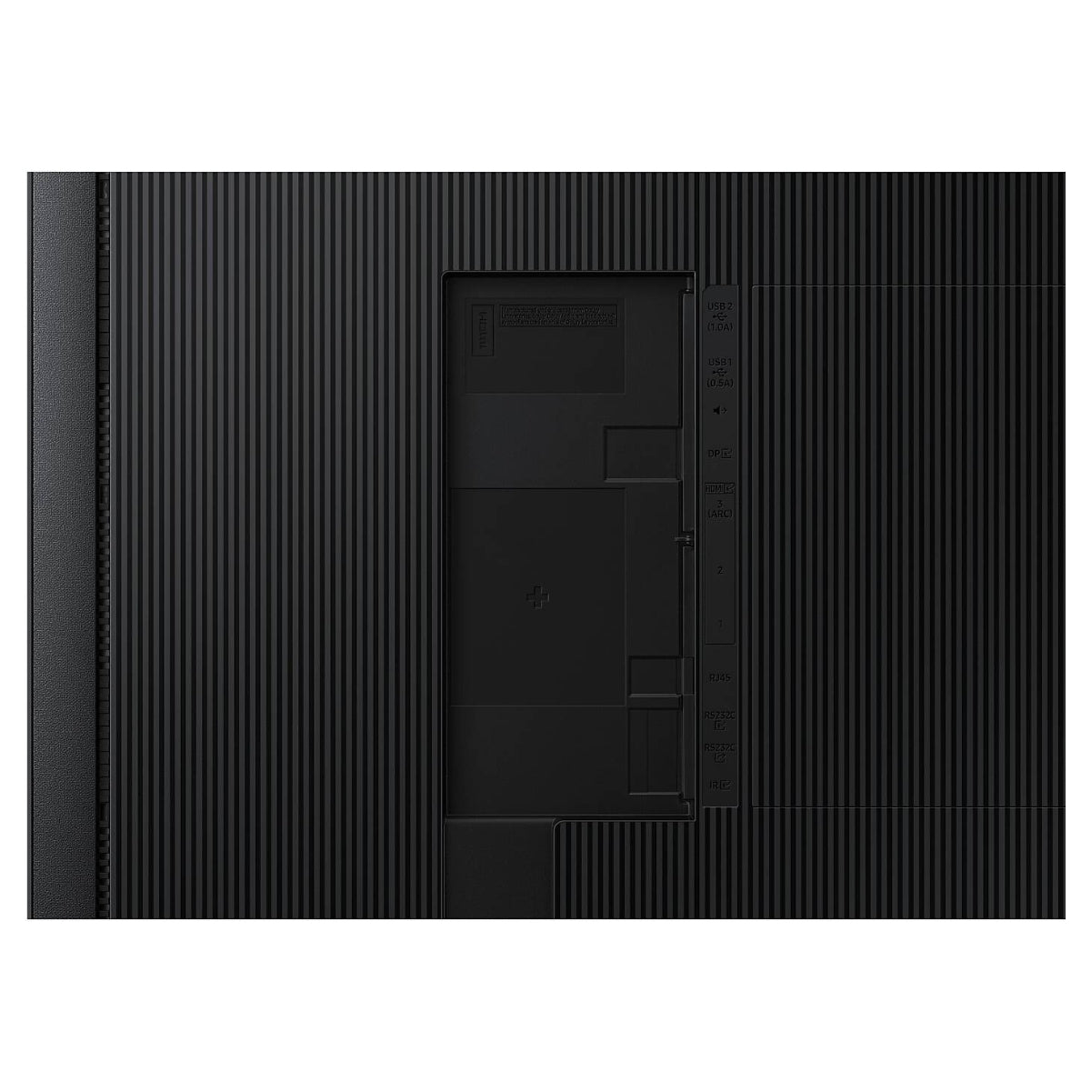 Samsung Crystal Signage QMC, 75" 4K UHD VA Display, 75Hz Refresh Rate, 8ms Response Time, 13.4mm Bezel Width, Tizen 7.0 OS, 16GB Flash Memory, 400 x 400mm VESA Mount, Black | LH75QMCEBGCXUE