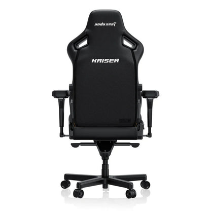 AndaSeat Kaiser 4 Series XL – Premium PVC Leather Gaming Chair (Elegant Black)