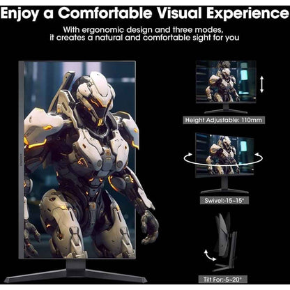 Koorui 27E3QK Gaming Monitor – 27" IPS 2K QHD Display, 240Hz Refresh Rate, 1ms (OD) Response Time, AdaptiveSync Technology