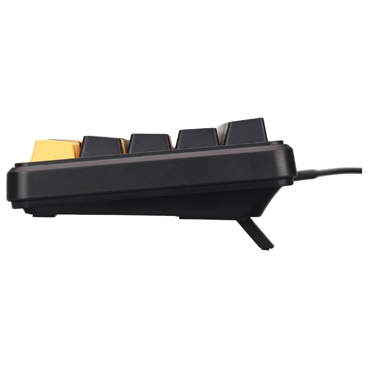 GAMEON GOMGK68-RS MAGPRO 60% Magnetic Mechanical Gaming Keyboard | 67 Keys | Outemu Crystal Pink | RGB | English & Arabic | USB-C | Black/Yellow | GOMGK68-RS