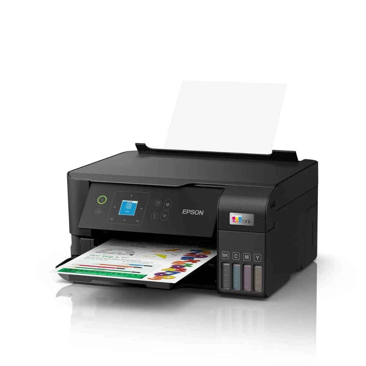 Epson EcoTank L3560 Home Ink Tank Printer, High-Speed A4 Colour 3-in-1 Printer With Wi-Fi Direct, Photo Printer, With Smart App Connectivity, Black | L3560