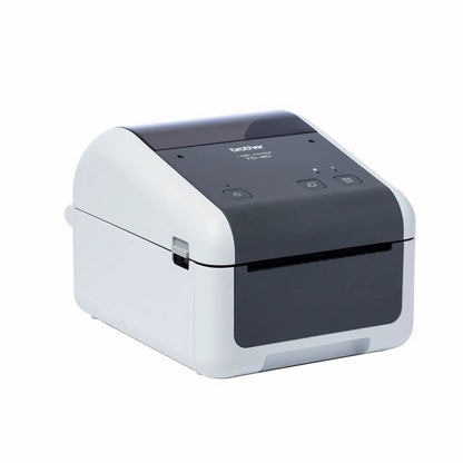 Brother TD 4420DN Label Printer, Network Connectivity, Prints Durable Labels From 19mm Up to 118mm, Black, Professional Label Printer for Business, Medium | TD-4420DN