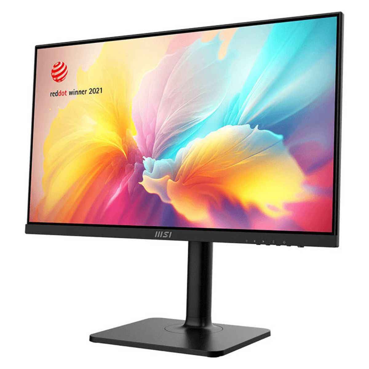 MSI Modern Business Productivity Monitor, 24" IPS Display, 100Hz Refresh Rate, FHD Resolution, 1ms (MPRT) Response Time, Adaptive-Sync Support, Built-In Speaker, Black