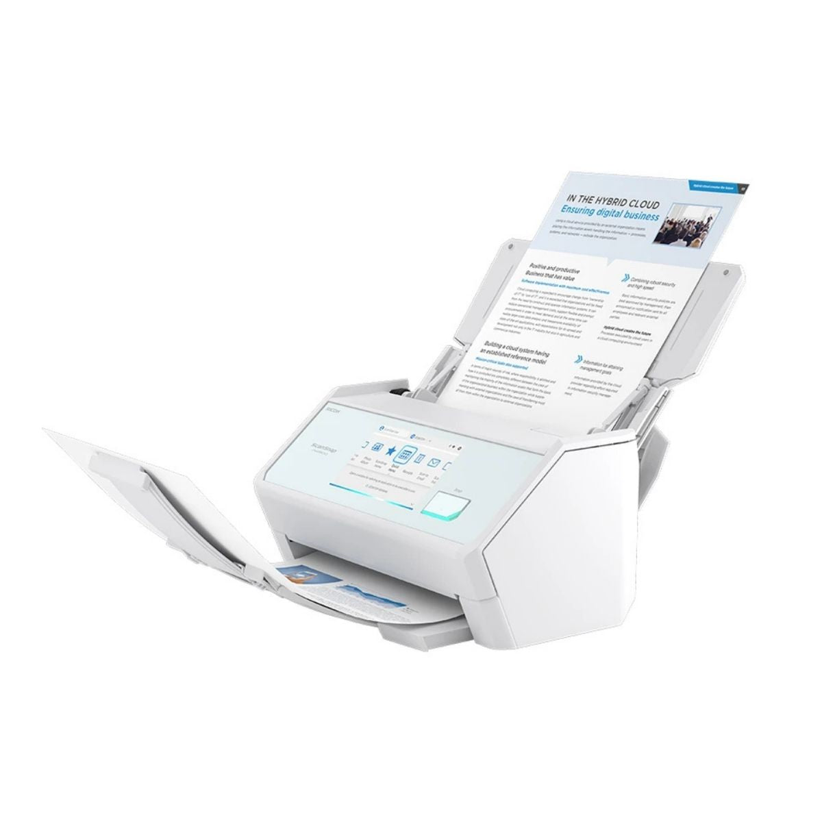 RICOH ScanSnap iX2500 Wi-Fi Document Scanner | 45ppm Duplex | 100-Sheet ADF | 5-Inch Touchscreen | PA03860-B105