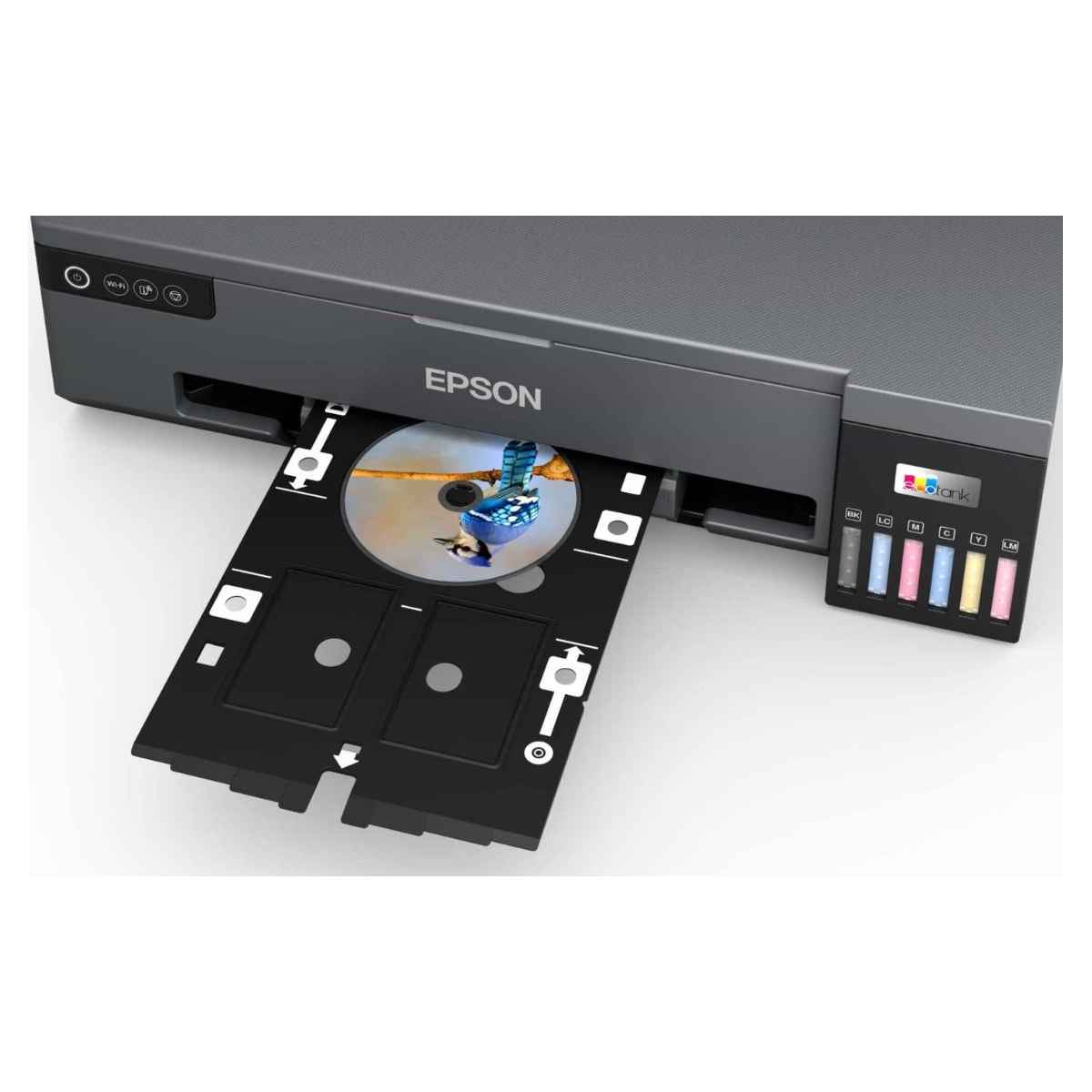 Epson EcoTank L18050 Ink Printer, 6 Color Dye Based Inks, A3+ Borderless Photo Printing, Print Speed Appx 27 sec* (4R) / 65 sec* (A4), CD/DVD/PVC/ID Card Printing, WiFi Direct, Black | C11CK38403DA