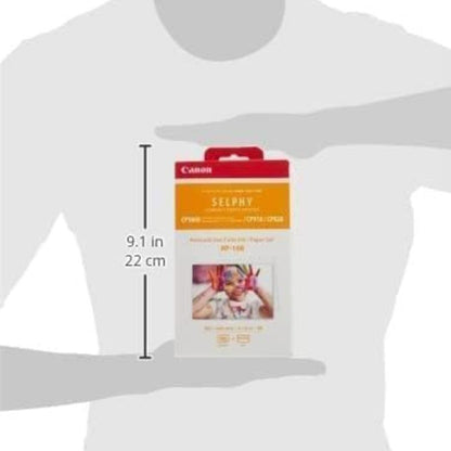 Canon RP-108 Color Ink + 100 x 148 mm Paper Set, 108 Sheets