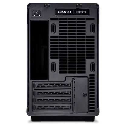 Lian Li A3-mATX Micro ATX PC Case, 360mm Radiator Support, 10x Fan Support, Mesh Panels, Wood Edition, Black | G99.A3X-WD.00