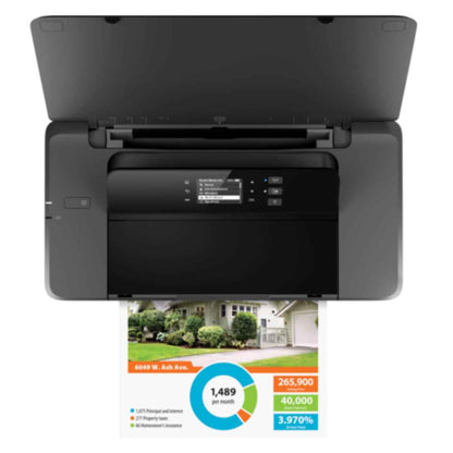 HP OfficeJet 202 Mobile Printer (Model N4K99C) – Compact, Portable Wireless Color Printing Print on the Move — Ideal for Mobile Professionals, Home Offices & Travel in the UAE