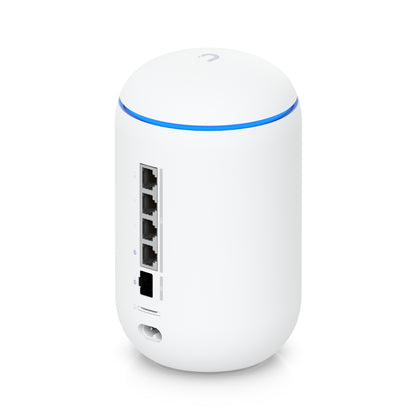 Ubiquiti UDR7 Dream Router 7 White Color, Desktop 10G Cloud Gateway, Wi-Fi 7, Quad-core ARM® Cortex®-A53 at 1.5 GHz Processor, 1x 10G SFP+ &amp; 1x 2.5 GbE RJ45 Ports, PoE Switch