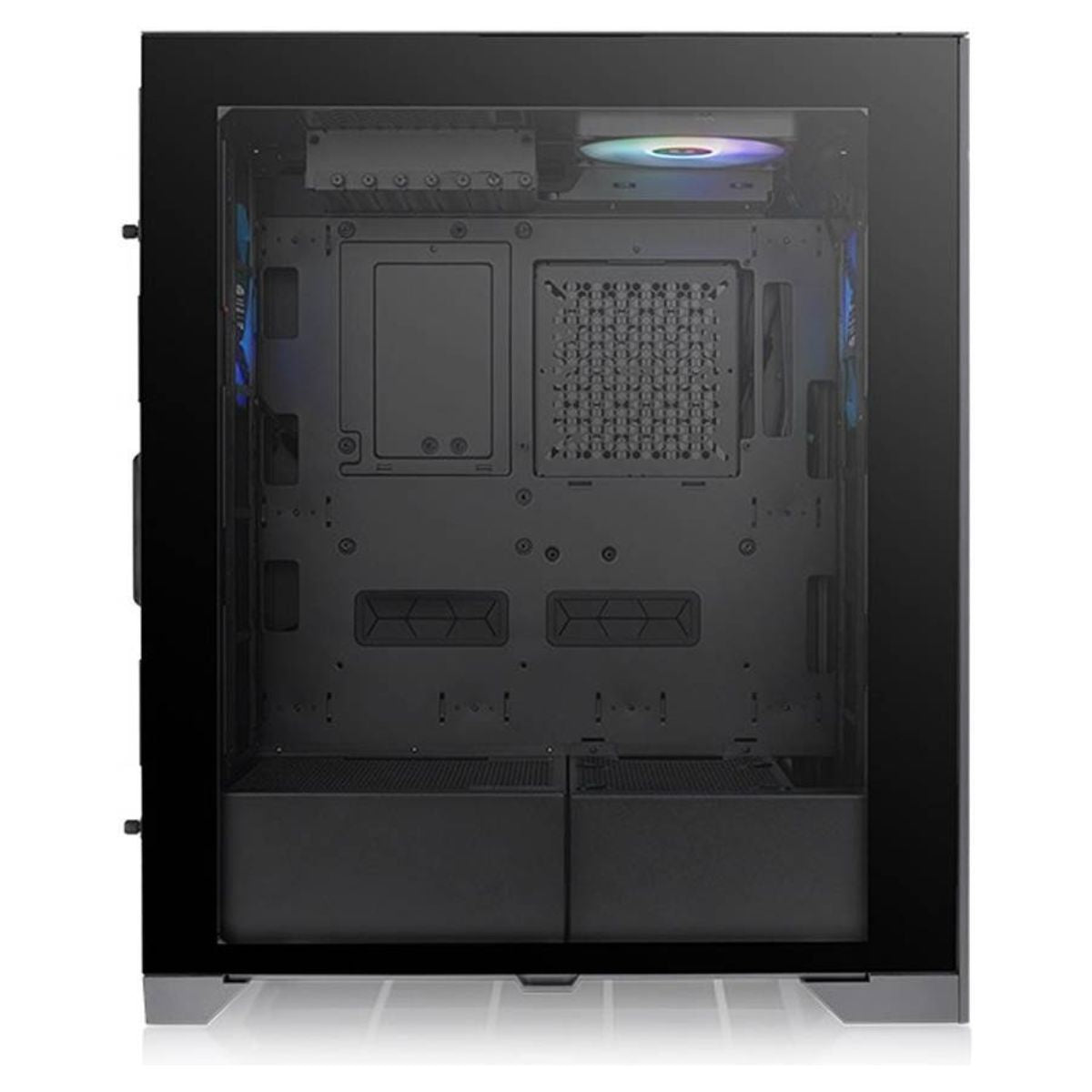 Thermaltake CTE T500 TG ARGB Full Tower ATX PC Case, 4mm Tempered Glass Panel, Fits Up 12* 120mm Fans & 420mm Radiator, Active Cooling, USB 3.2 Type-C *1, USB 3 *2, Black | CA-1X8-00F1WN-01