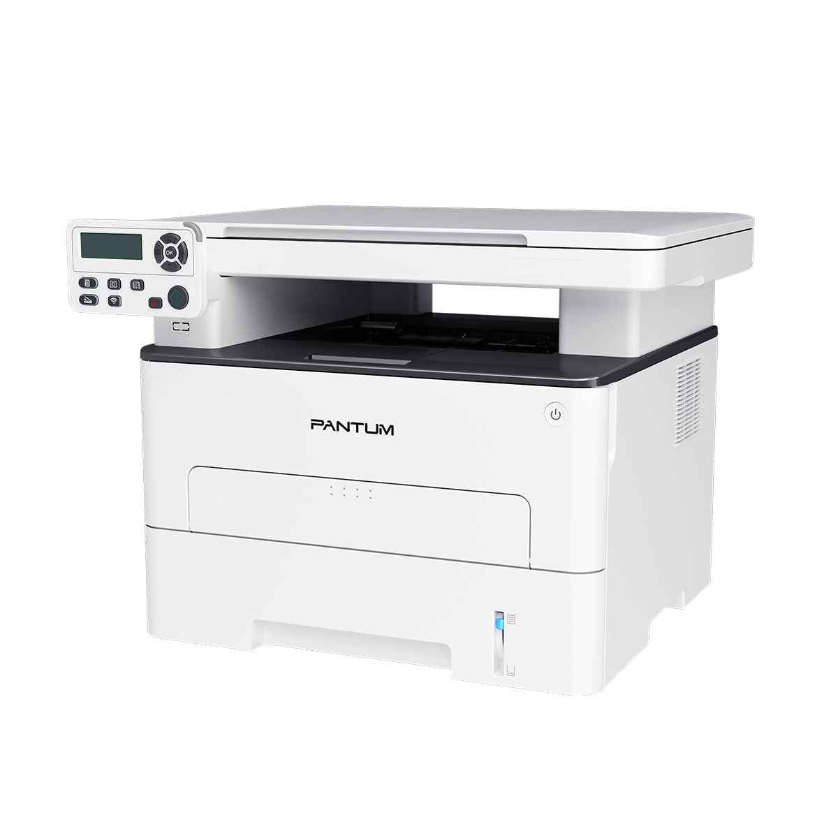 Pantum M6700DW Mono Laser Multifunction Laser Printer, Print, Copy, Scan, Up to 30 ppm Print Speed, Automatic Duplex Printing, USB, Ethernet, WiFI Connectivity, NFC for Android Only, White | M6700DW
